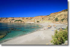 Beach of Triopetras Crete